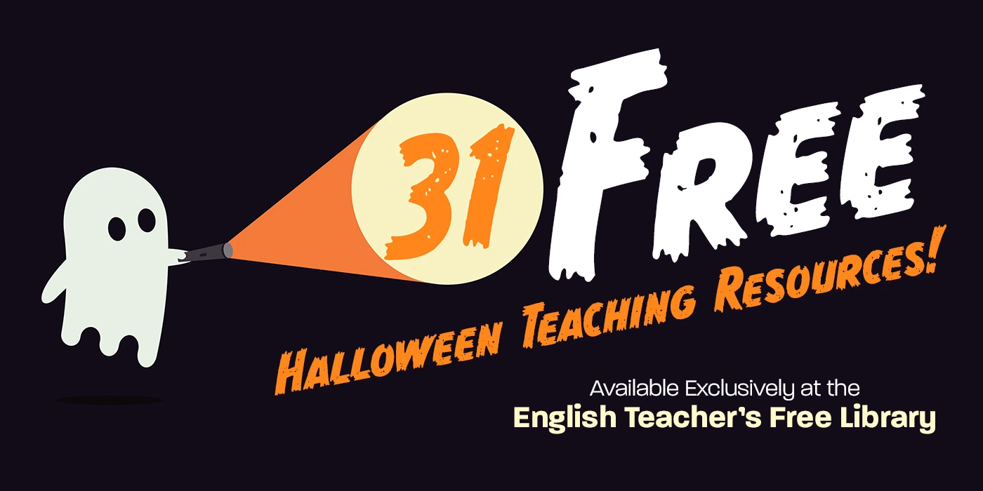 Free ELA Halloween Teaching Resources